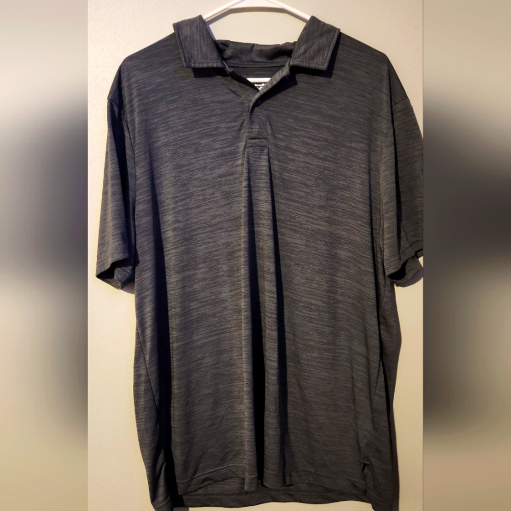 Mens grey polo shirt